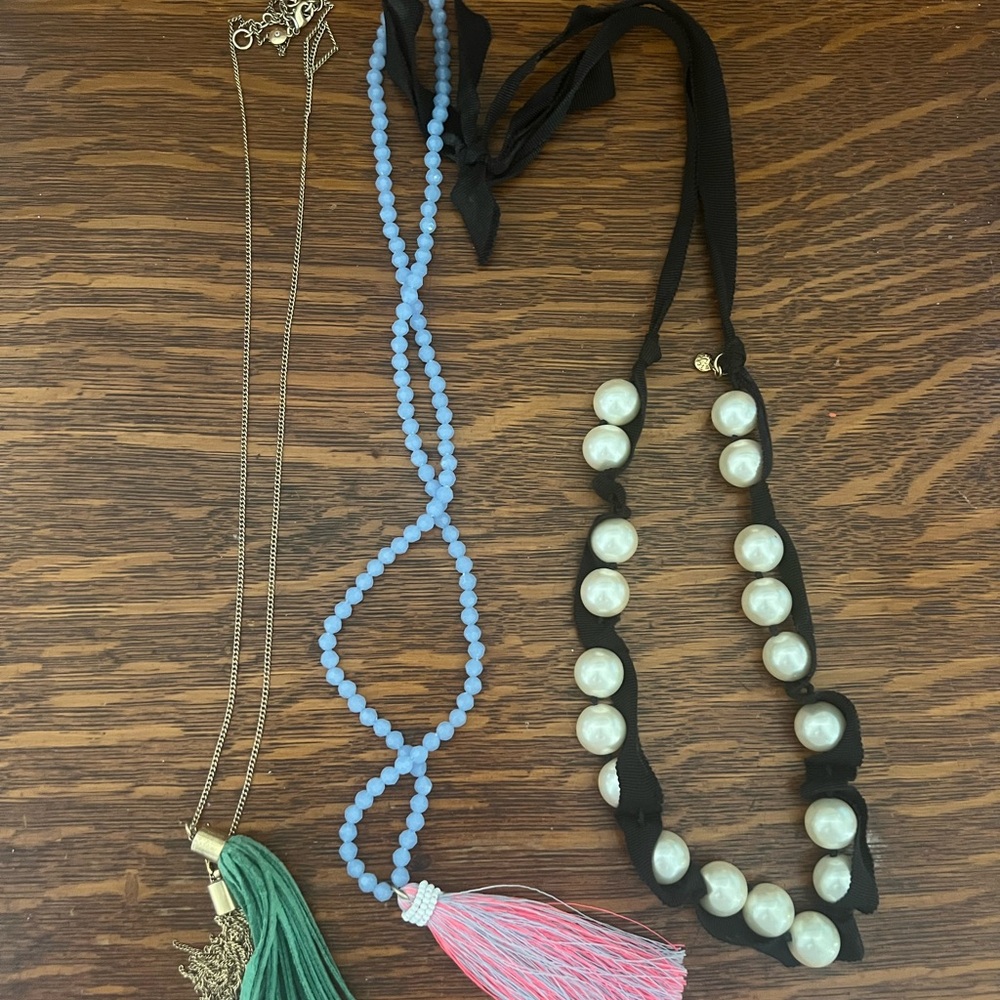 J Crew Factory and other brands Necklaces